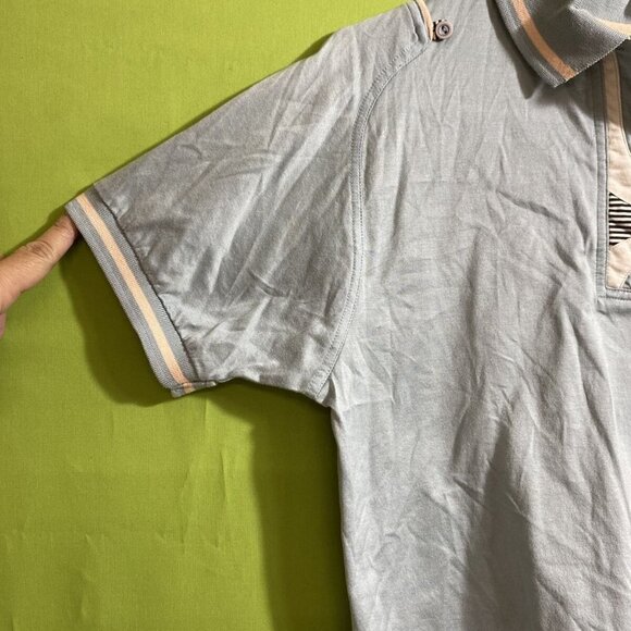 JAMIE SADOCK Gray Short Sleeve Women's Polo Shirt Size L - Picture 4 of 12